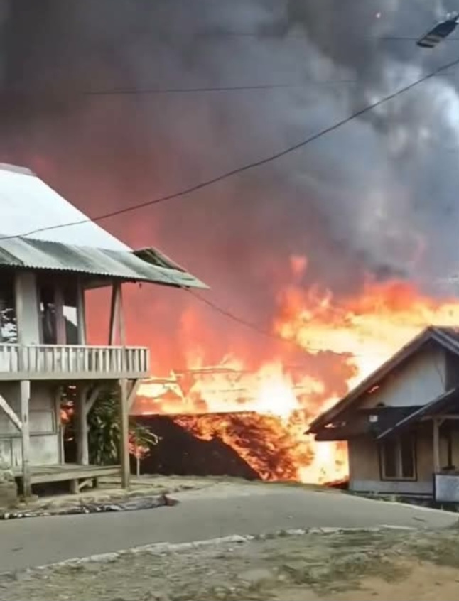 82 Unit Rumah di Komplek Kasepuhan Cipta Mulya Sukabumi Ludes Terbakar, Diduga Berawal dari Korsleting Listrik

