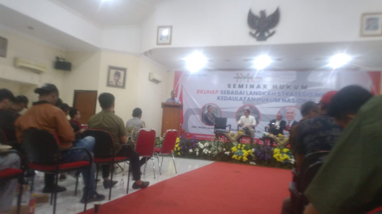 IMC Gelar Acara yang bertajuk “RKUHAP sebagai Langkah Strategis Menuju Kedaulatan Hukum Nasional