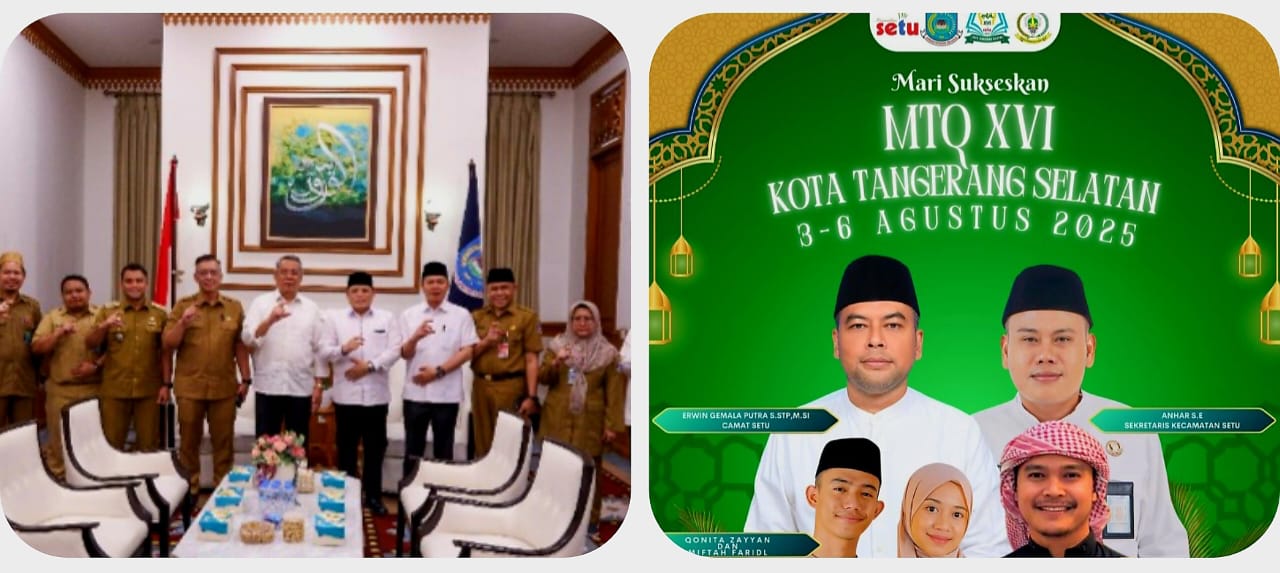 MTQ Ke- XVI Kota Tangsel digelar, pesan Benyamin: Jadikan Al- Qur'an Sebagai Pedoman Komprehensif dalam menjalani Kehidupan di era Modern