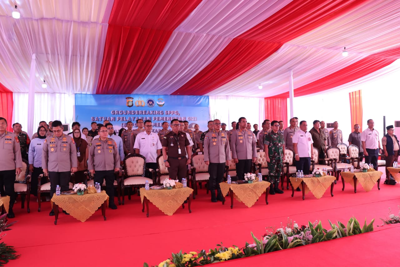 Polres Metro Jakarta Barat Bangun Dapur Gizi Gratis untuk Ribuan Pelajar di Palmerah
