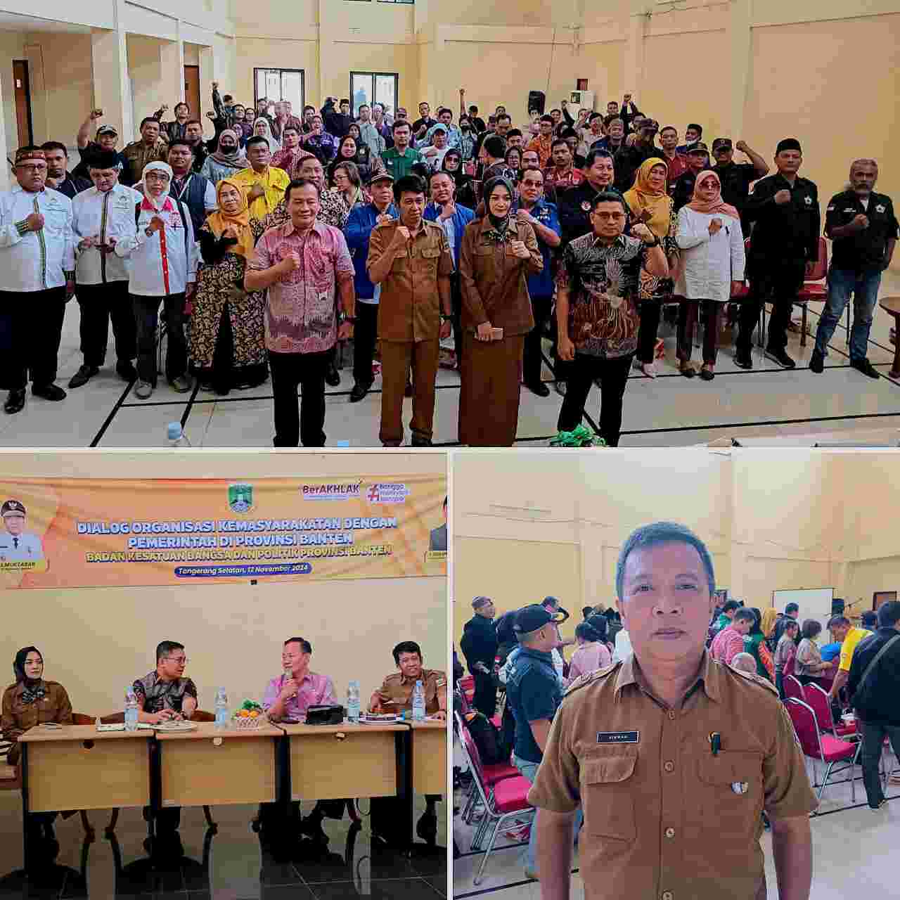 Kesbangpol  Provinsi Banten Gelar Dialog dengan  Organisasi Kemasyarakatan