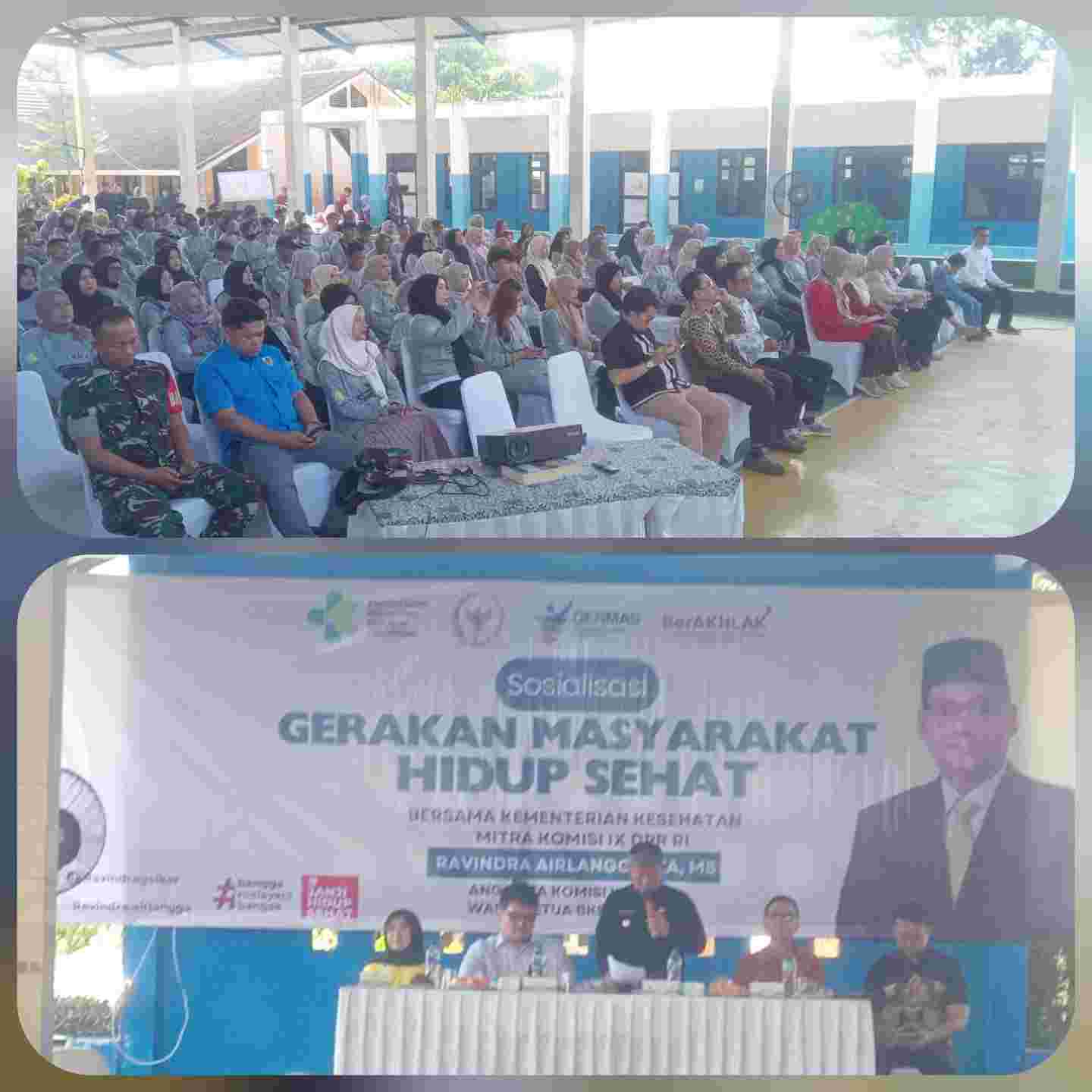 Kemenkes Bersama Mitra Komisi IX DPR RI Sosialisasikan Germas di Tenjo, Warga Antusias Ikuti Pemeriksa'an Kesehatan Gratis

