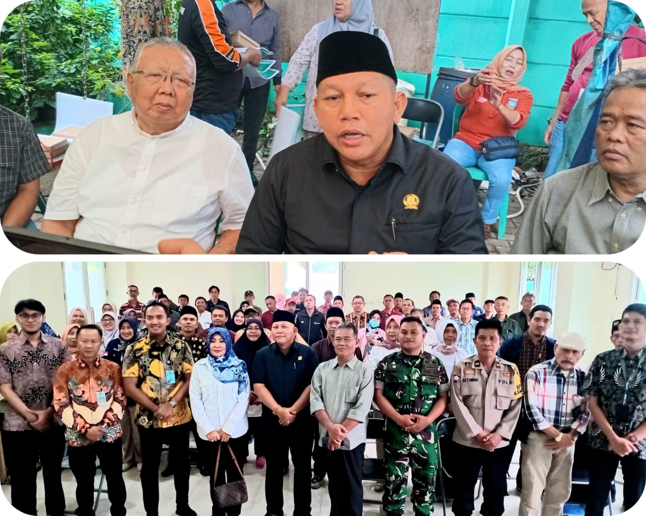 Kelurahan Rempoa Gelar Musrenbang,  ini pesan Muhamad Azis S.Ag.MM( Anggota DPRD Fraksi Golkar): 