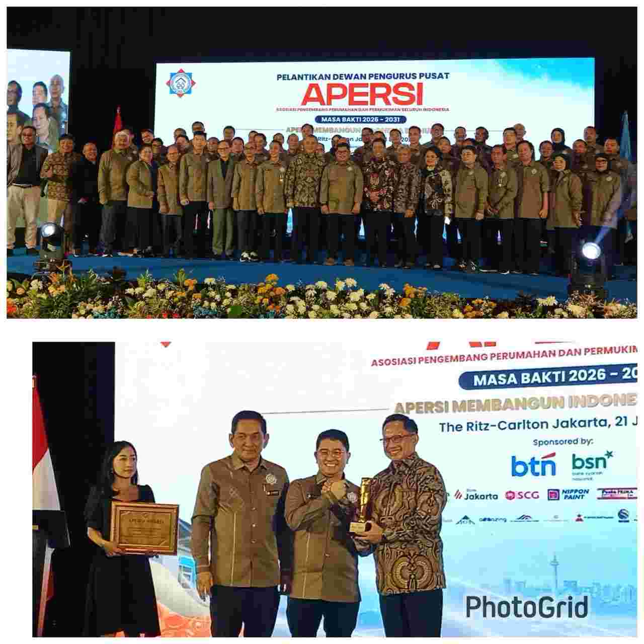 Deddy Indrasetiawan Dilantik sebagai Ketua Umum APERSI Periode 2026–2031, Siap Dukung Program 3 Juta Rumah


