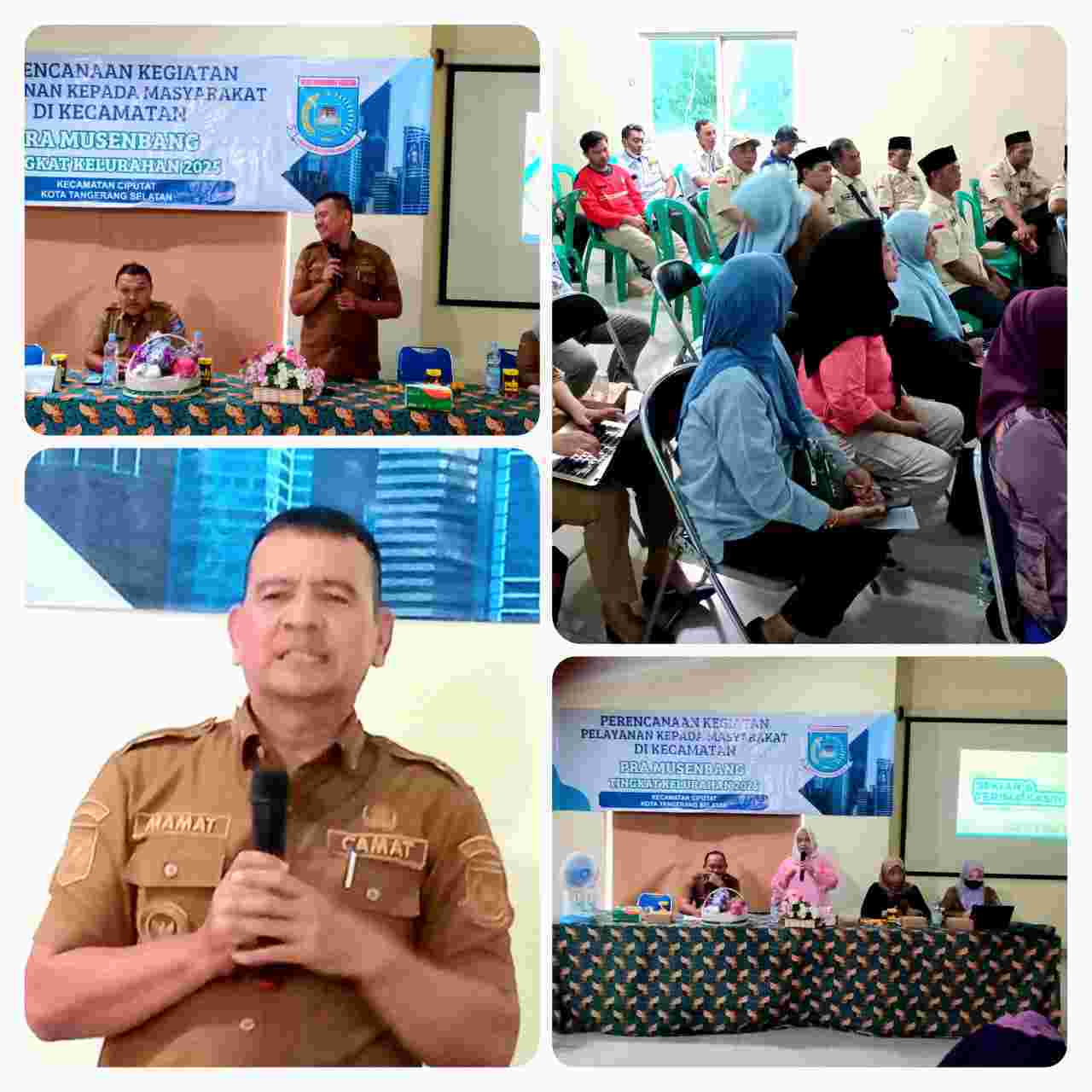 Kelurahan Sawah- Baru Kecamatan Ciputat, Gelar Pra Musrenbang RKPD 2025