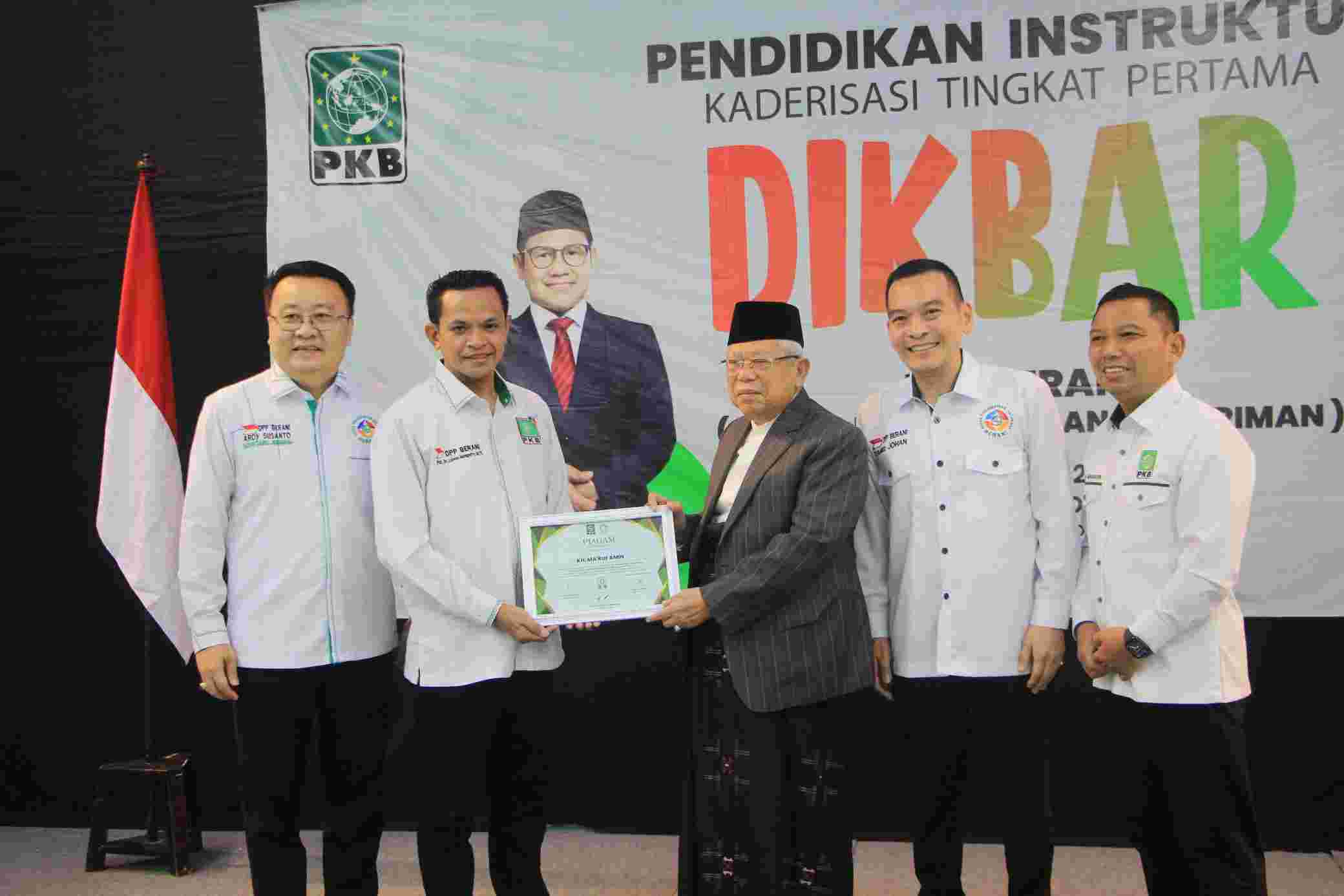 BERANI Gelar Pendidikan Kader Badan Partai dan Instruktur 2025, KH Ma’ruf Amin Apresiasi Komitmen Lintas Iman