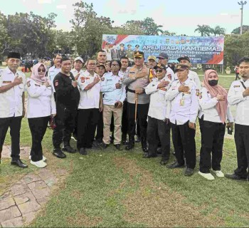 Pokdarkamtibmas Ikuti Apel Siaga Operasi Ketupat Maung 2026 Jelang Idul Fitri