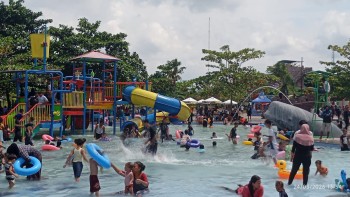 Fun Park Rajeg Diserbu Pengunjung, Jadi Destinasi Favorit Keluarga Sa'at Libur Lebaran !