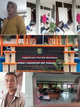 Puluhan Orang tua Murid menyerbu kantor dinas pendidikan dan kebudayaan provinsi Bengkulu,Mempertanyakan kejelasan kelanjutan pendidikan anaknya di SMA yang di tuju