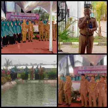 Binawilayah (Binwil) PKK Kabupaten Tangerang Sambangi Giliran Desa Sangiang Kec.Sepatan Timur