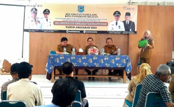 Kelurahan Pamulang Barat Kecamatan Pamulang gelar Pra- Musrenbang TA 2023

