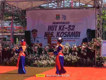 Peringatan HUT Ke-32/Tahun Kecamatan KOSAMBI Kabupaten Tangerang, Juga dimeriahkan oleh peran siswa SMPN 3