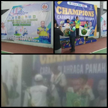 Cabang Olahraga (Cabor) Panahan Pekan Olahraga Pelajar Daerah (POPDA) XI Banten 2024-
Panahan Pabuaran Tumpeng, Kecamatan Karawaci Kota Tangerang, Telah Berakhir Puas Dengan 12 Medali !!!