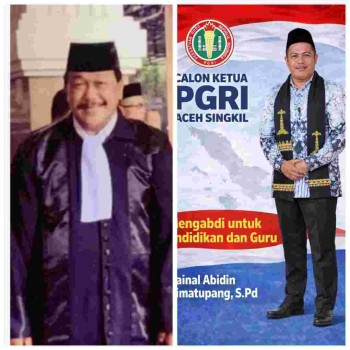 Prof Sutan Nasomal Nilai Zainal Abidin Simatupang Layak Pimpin PGRI Aceh Singkil