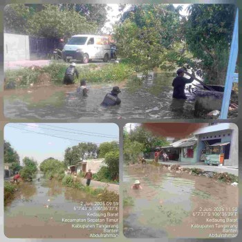 Empat Hari Berturut-turut, Tim Petani Desa Gaga Bersihkan Kali Kedaung Demi Kelancaran Irigasi Sawah


