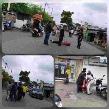 Pengendara Motor Di Di Duga Terjatuh dan Alami Kejang di Jalan Raya Mauk KM 13, Lalu Lintas Sempat Tersendat, Kenapa..?!