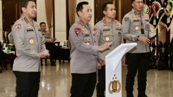 Kapolri Komitmen  Perintahkan Kadiv Propam Awasi Jajaran Jaga  Netralitas Pemilu 2024