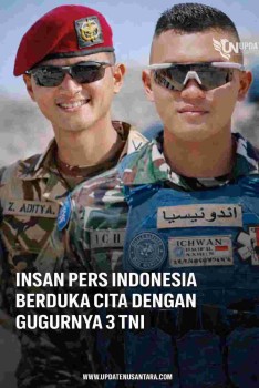 INSAN PERS INDONESIA BERDUKA, TIGA PRAJURIT TNI GUGUR DI LEBANON, PROF SUTAN : 