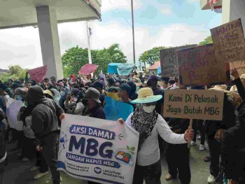 Geruduk DPRD Sulbar, Program MBG 3T wilayah Terpencil jangan di lupakan,,? Program MBG secara Merata tetap Lanjut