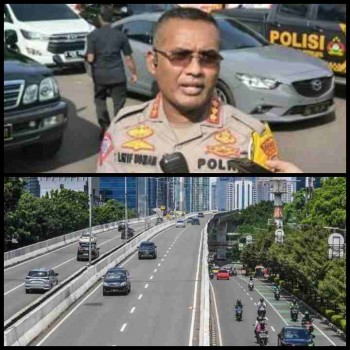 Dirlantas Polda Metro Jaya,Kombes Pol Latif Usman dan Dinas Perhubungan  (Dishub) menutup Jalan Non Tol (JLNT) Casablangca, Kuningan Mulai 1 April 2024  selama 15 Hari Solusi Untuk Mencegah Balapan Liar