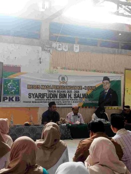 Reses Masa Persidangan II Tahun Sidang 2025–2026, Dewan Syarifudin Serap Aspirasi Warga Kohod, Prioritaskan Masalah Banjir Dan Pendidikan