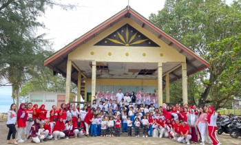 Yayasan TK. Hang Tuah Lanal Dabo Singkep(TNI-AL) Provinsi Kepulauan Riau,Menggelar Acara Family Gathering