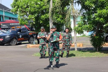 Polda Banten Gelar Apel Pengamanan Gabungan Dalam Rangka Kunjungan Wakil Presiden RI di Tanara