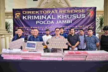 Ditreskrimsus Polda Jambi Bongkar Duga'an Pembobolan Bank Jambi Rp144,82 Miliar, Tiga Tersangka Ditangkap