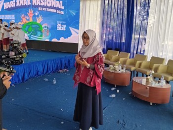 Peringatan Hari Anak Nasional ke-41 di AirNav Indonesia bertema Anak Hebat Indonesia Kuat menuju Indonesia Emas 2045