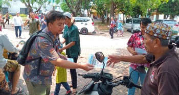 Jasa Raharja DKI Jakarta Giat Sosialisasikan Pembebasan Denda Pajak Kendaraan Bermotor dan Pembebasan Bea Balik Nama Kendaraan Bermotor di Masjid Islamic Center Jakarta