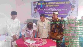 Musrenbangdes Desa Pisangan Jaya-Sepatan Fokuskan Penguatan Transportasi Sosial dan Pendidikan

