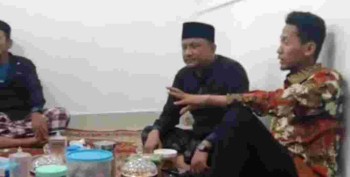 KADES PANGKALAN - TELUKNAGA GELAR HALAL BIHALAL DI KEDIAMAN PRIBADI, PERERAT SILATURAHMI WARGA


