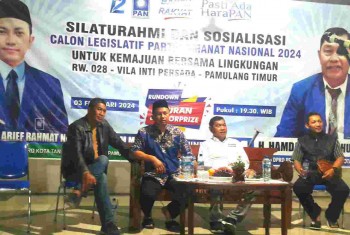 Silaturahmi dan Sosialisasi Kepada Warga Villa Inti Persada Pamulang- Timur, ini kata Arief :





