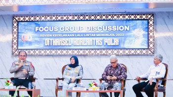 Optimalkan Upaya Pencegahan Kecelakaan, Jasa Raharja, Korlantas Polri, dan KNKT Gelar FGD Review Kecelakaan Menonjol Tahun 2023