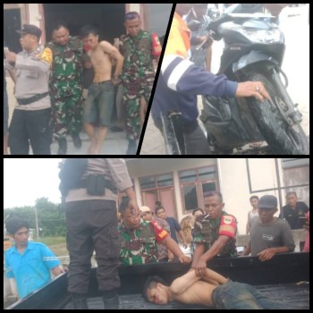 Percobaan Pencurian diwaktu pencoblosan berlangsung pilkada, sontak memecah perhatian warga solear tangerang