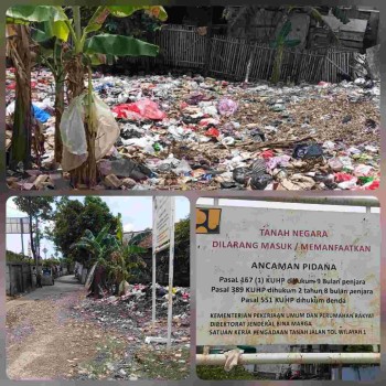 TPS Liar di Lahan PUPR..?  Di Sebut - Sebut  Cemari Lingkungan, LSM KOMANDO : Desak Tindakan Tegas !!