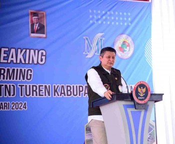 Berkomitmen Tingkatkan Kesejahteraan Mitra Deradikalisasi, BNPT dan PT SMI Siapkan Smart Farming di KTN Turen
