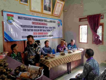 Musrenbang RKPDes Tahun 2026 dan DU 2027 Pemdes Gunung Kaler Resmi Dibuka