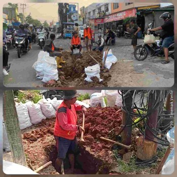 Diduga Sengaja Abaikan SOP Keselamatan, Proyek Galian Kabel Internet di Periuk Disorot Tajam  !!