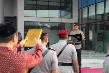 Polres Metro Tangerang Kota Gelar Sertijab 5 PJU, Ini Daftarnya