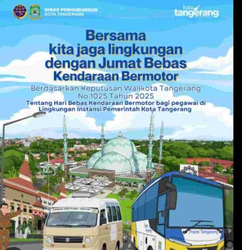 Kebijakan Jum'at Bebas Kendara'an di Puspem Kota Tangerang, Niat Baik Perlu Ketegasan Nyata !, Ketum AJBI : 