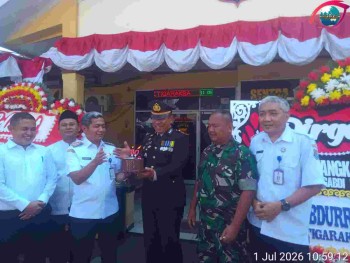 Camat Jambe dan Camat Tigaraksa Hadir, Sambangi Polsek Tigaraksa, Sampaikan Ucapan Selamat HUT Bhayangkara ke-80 Tahun