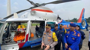 Polri Kerahkan 2 Helikpoter Jadi Ambulans Udara guna hadapi saat Arus Mudik dan Balik Lebaran 2024