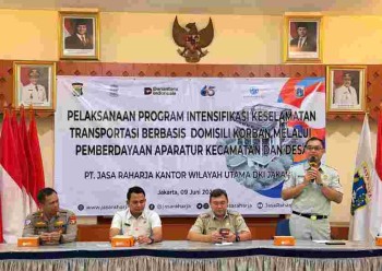 Jasa Raharja DKI, Satlantas Jakut dan RS Hermina Gelar Kampanye Keselamatan di Cilincing