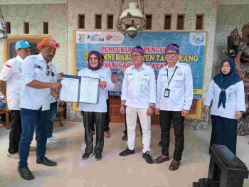Pengukuhan Pengurus DPD HMNI Kabupaten Tangerang, Menyapa Nelayan Tanjung Pasir