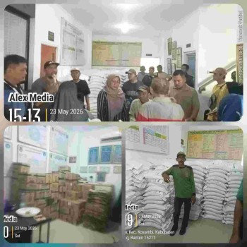 Pemdes Jatimulya Salurkan Bantuan Sosial (Bansos) Untuk 1.200 Warga Nya 

