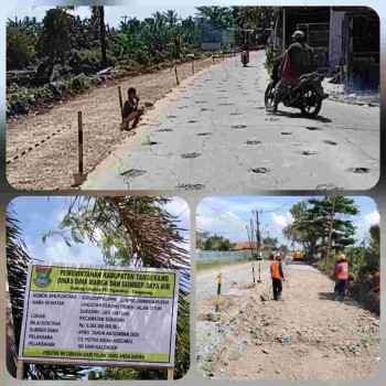 PROYEK BETONISASI JALAN CIRARAB SUKADIRI–JATI GINTUNG DIDUGA MINIM PENGAWASAN, WARGA KELUHKAN LAMBATNYA PEKERJA'AN !
