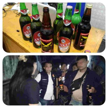 POLSEK PAKUHAJI AMANKAN DIDUGA PENJUAL MIRAS DI ACARA HIBURAN HERISTA ENTERTAINMENT