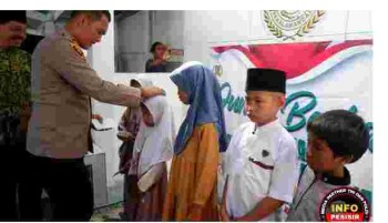 Polsek Pademangan Gelar Syukuran dan Santunan Anak Yatim Piatu

