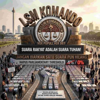 M. Omar Rodhi: Parliamentary Threshold 0 Persen Harga Mati Demi Selamatkan Kedaulatan Rakyat !